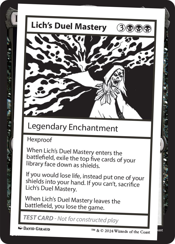 (英)Lich's Duel Mastery【MB2-TEST】 No.310