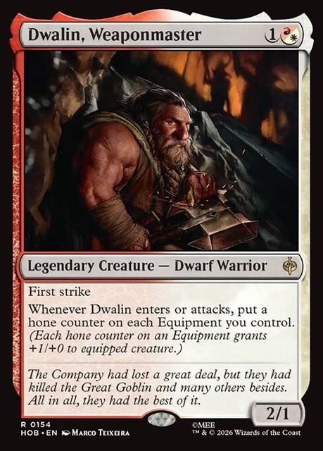 【予約商品】(英)武器の達人、ドワーリン / Dwalin, Weaponmaster【HOB】 No.154