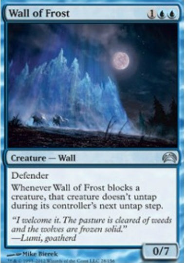 (英)霜の壁 / Wall of Frost【PLANE2012】 No.028