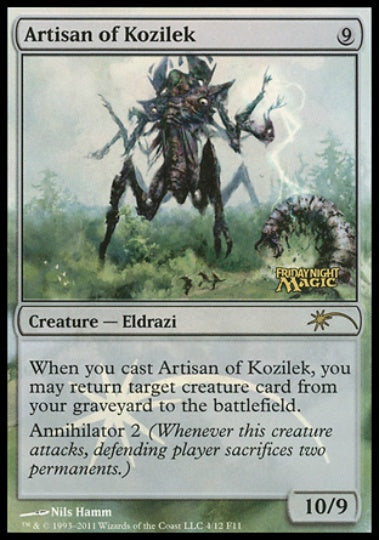 (英)【Foil】コジレックの職工 / Artisan of Kozilek【PRM】FNMプロモ No.021