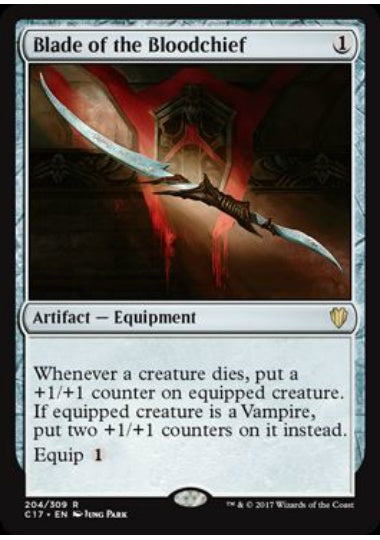 (英)血の長の刃 / Blade of the Bloodchief【C17】 No.204