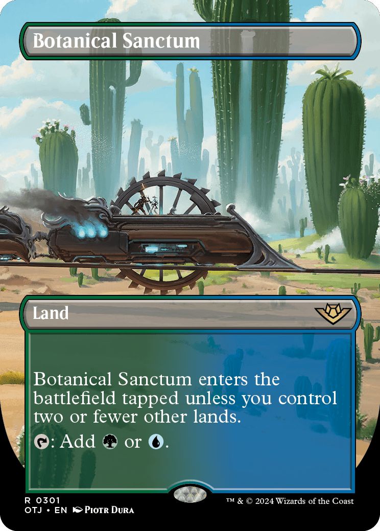 (英)【Foil】植物の聖域 / Botanical Sanctum ★ボーダーレス★ 【OTJ】 No.301