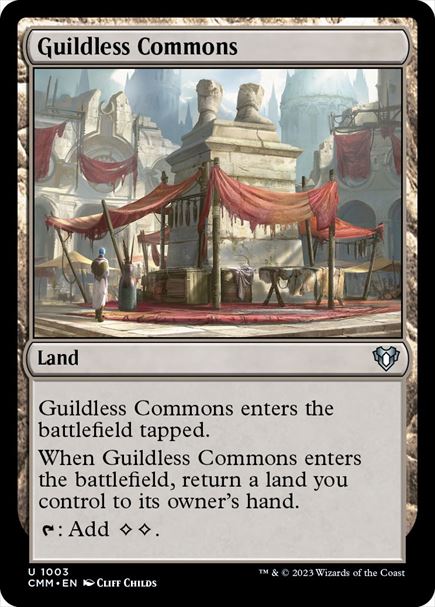 (英)ギルド無しの公共地 / Guildless Commons【CMM】 No.1003