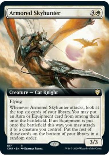 (英)鎧の空狩人 / Armored Skyhunter ★拡張枠★ 【CMR】 No.617