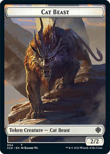 (英)猫・ビーストトークン / Cat Beast Token No.004 - 昆虫トークン / Insect Token【SCD-TOKEN】 No.022