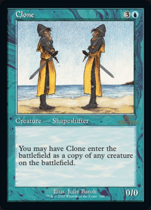(英)クローン / Clone【30A】 旧枠加工カード No.348 ※トーナメントで使用することはできません。