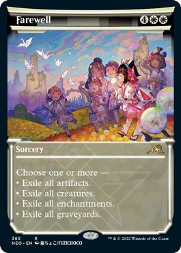 (英)【Foil】告別 / Farewell ★ショーケース枠★(淡光フレーム・カード) 【NEO】コレクター・ブースター版 No.365