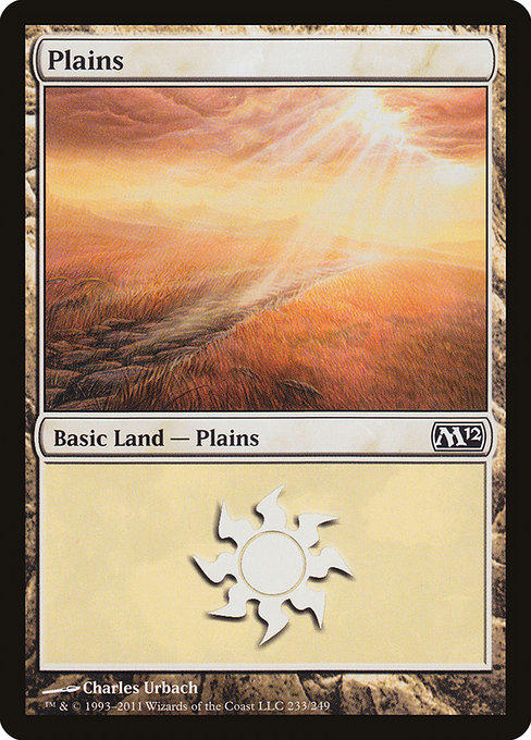 (英)平地 / Plains【M12】 No.233