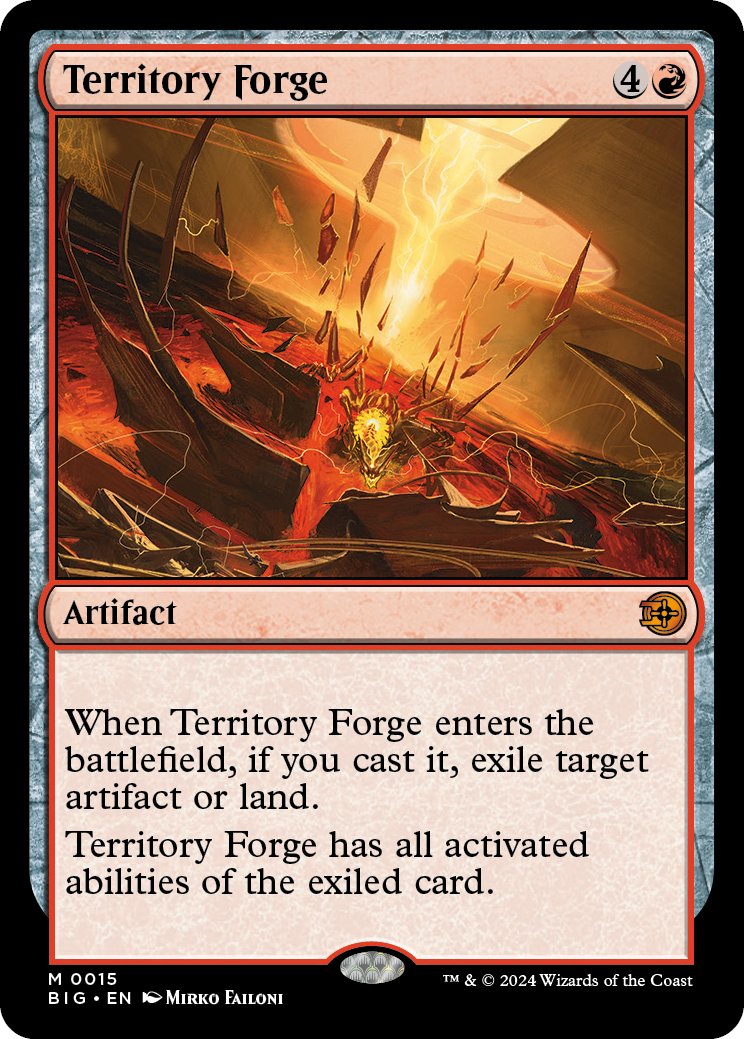 (英)領土の溶鉱炉 / Territory Forge【BIG】 No.015