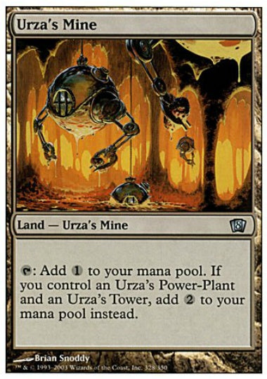 (英)【Foil】ウルザの鉱山 / Urza's Mine【8ED】 No.328