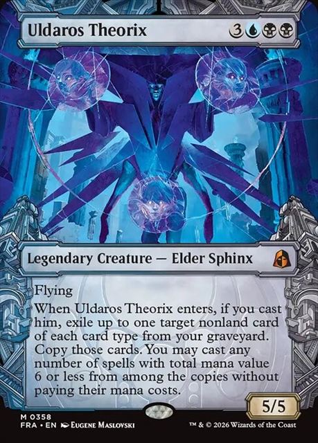(英)ウルダロス・セオリクス / Uldaros Theorix ★ショーケース★(「刻む者の要塞」カード) 【FRA】 No.358