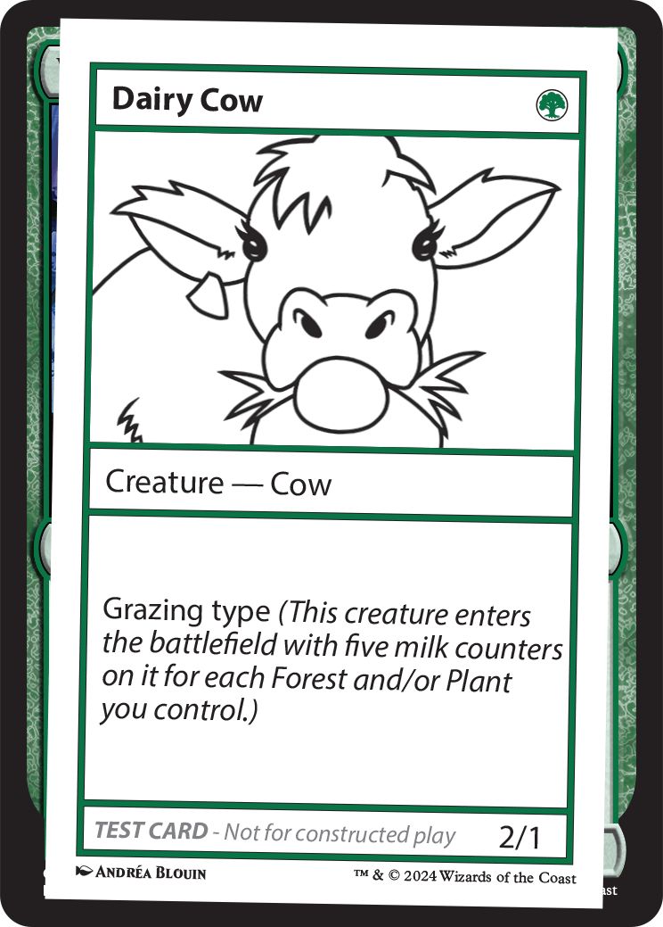 (英)Dairy Cow【MB2-TEST】 No.337