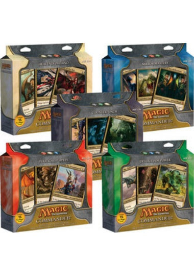 (英)統率者 デッキ5種セット / Commander【BOX】 ※発送方法は「ゆうパック」を選択してください。