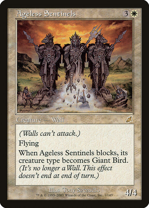(英)老いざる歩哨 / Ageless Sentinels【SCG】 No.001