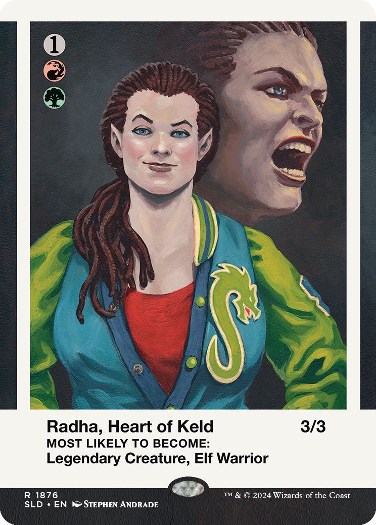 (英)ケルドの心胆、ラーダ / Radha, Heart of Keld【SLD】 Secret Lair High: Class of '87 No.1876