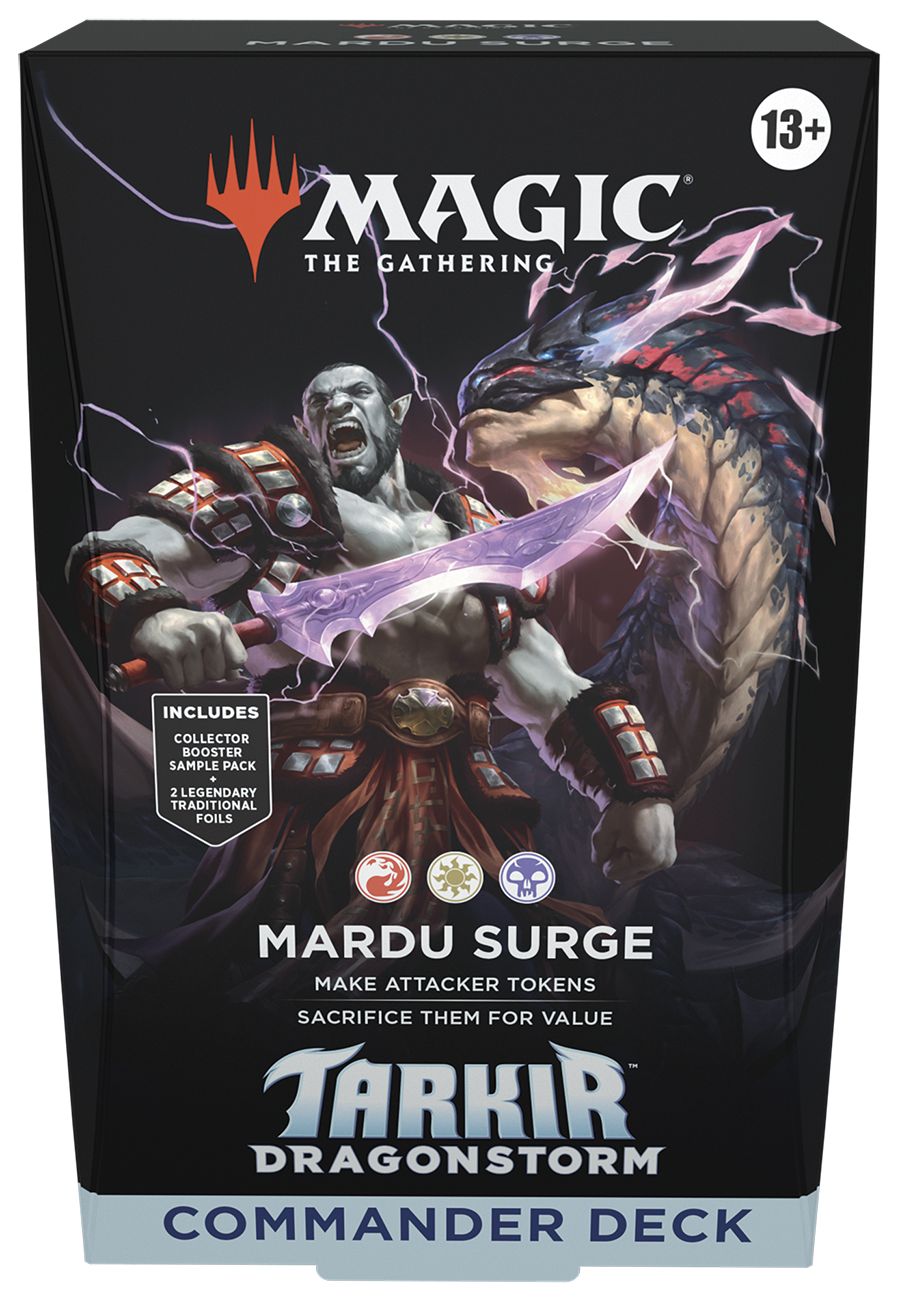 (英)タルキール：龍嵐録 統率者デッキ「マルドゥの怒涛」 / Tarkir: Dragonstorm Commander Deck "Mardu Surge"【BOX】 ※発送方法は「ゆうパック」を選択してください。