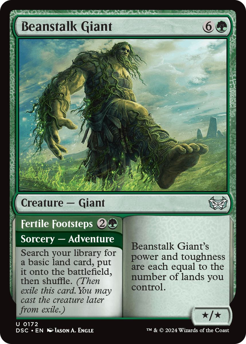 (英)豆の木の巨人 / Beanstalk Giant - 肥沃な足跡 / Fertile Footsteps【DSC】 No.172
