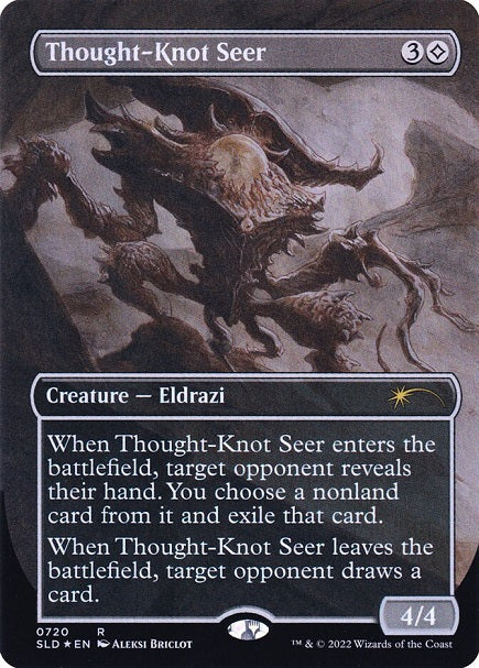 (英)【Foil】難題の予見者 / Thought-Knot Seer【SLD】Artist Series: Aleksi Briclot No.720