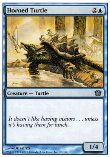 (英)角海亀 / Horned Turtle【8ED】 No.083
