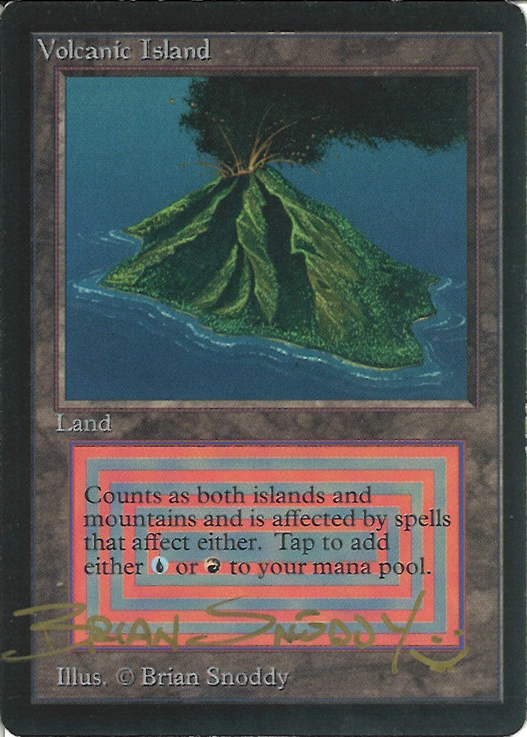 (英)Volcanic Island【BETA】 No.287 サイン入り [委託販売品]