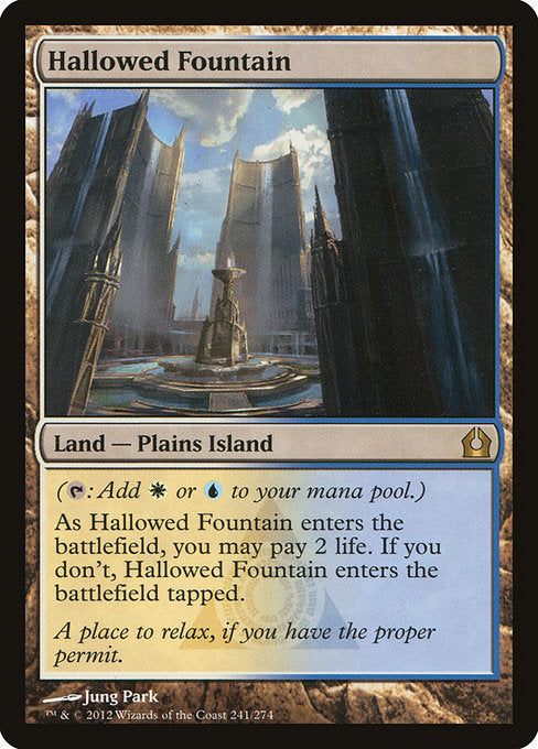 (英)神聖なる泉 / Hallowed Fountain【RTR】 No.241