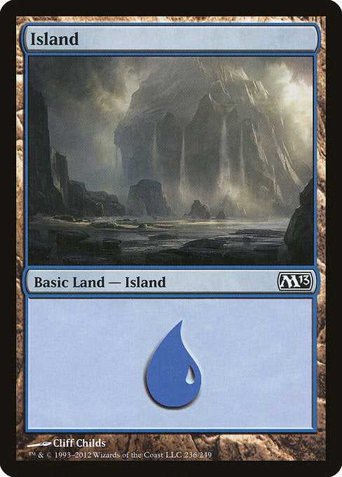 (英)【Foil】島 / Island【M13】 No.236