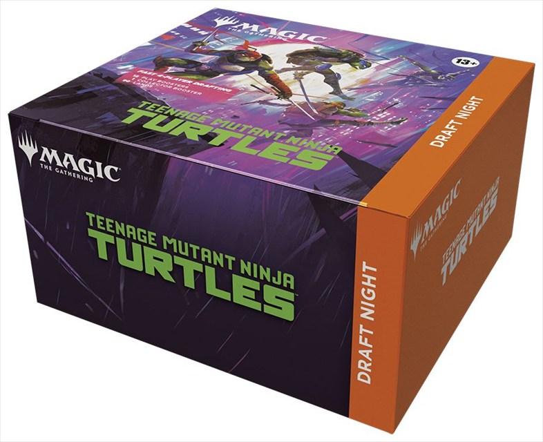 (英)『マジック：ザ・ギャザリング | ミュータント タートルズ』 Draft Night / Magic: The Gathering | Teenage Mutant Ninja Turtles Draft Night【BOX】 ※発送方法は「ゆうパック」を選択してください。