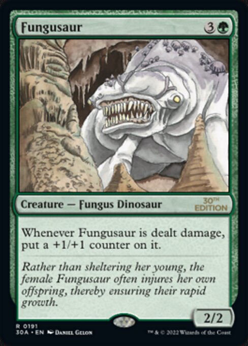 (英)キノコザウルス / Fungusaur【30A】 No.191 ※トーナメントで使用することはできません。