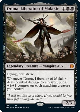 (英)マラキールの解放者、ドラーナ / Drana, Liberator of Malakir【JMP】 No.225