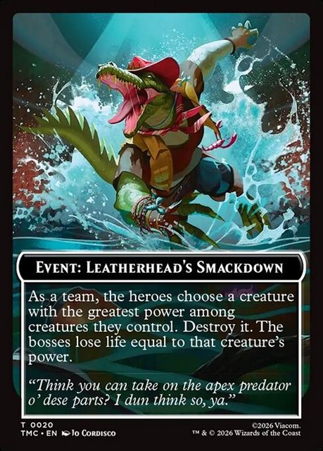 (英)Event: Leatherhead's Smackdown 【TMC-TOKEN】 No.020