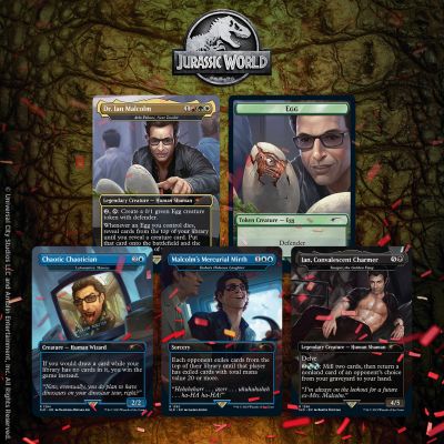 (英)Secret Lair x Jurassic World: Dr. Ian Malcolm 【BOX】 ※発送方法は「ゆうパック」を選択してください。