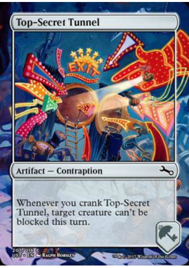 (英)【Foil】Top-Secret Tunnel 【UST】 No.207