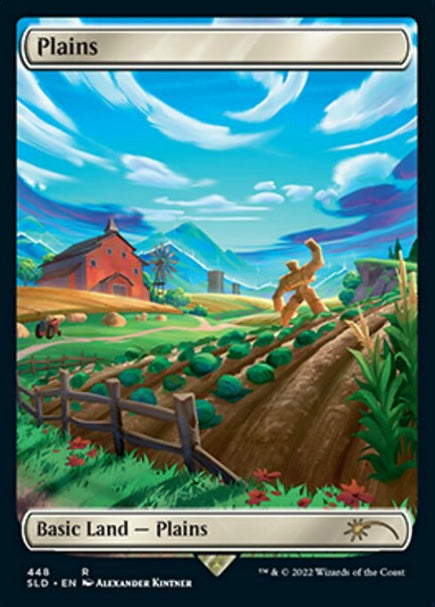 (英)【Foil】平地 / Plains【SLD】Secret Lair x FORTNITE: Landmarks and Locations No.448