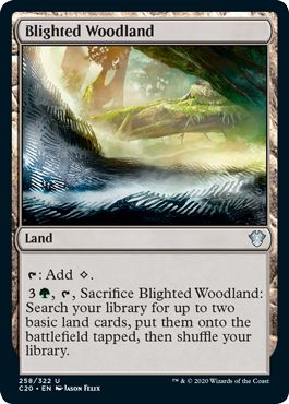 (英)荒廃した森林 / Blighted Woodland【C20】 No.258
