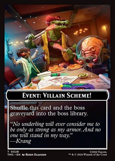 (英)Event: Villain Scheme! 【TMC-TOKEN】 No.028