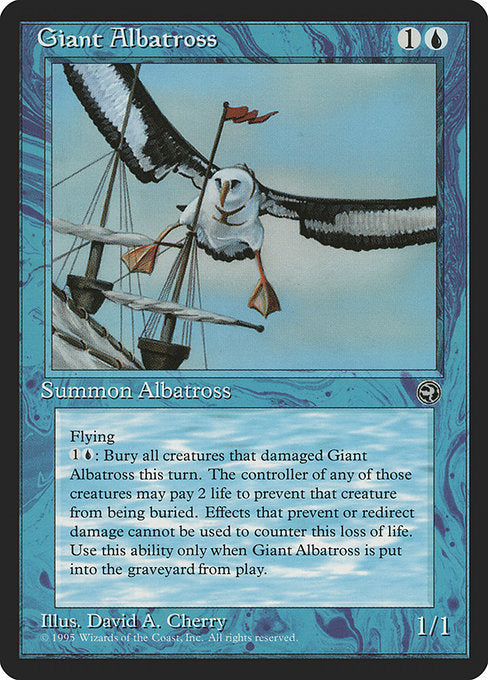 (英)Giant Albatross 【HML】 (アホウドリと船) No.027A