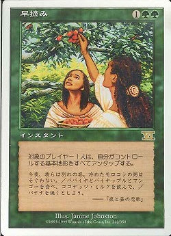 (日)早摘み / Early Harvest【6ED】 No.222