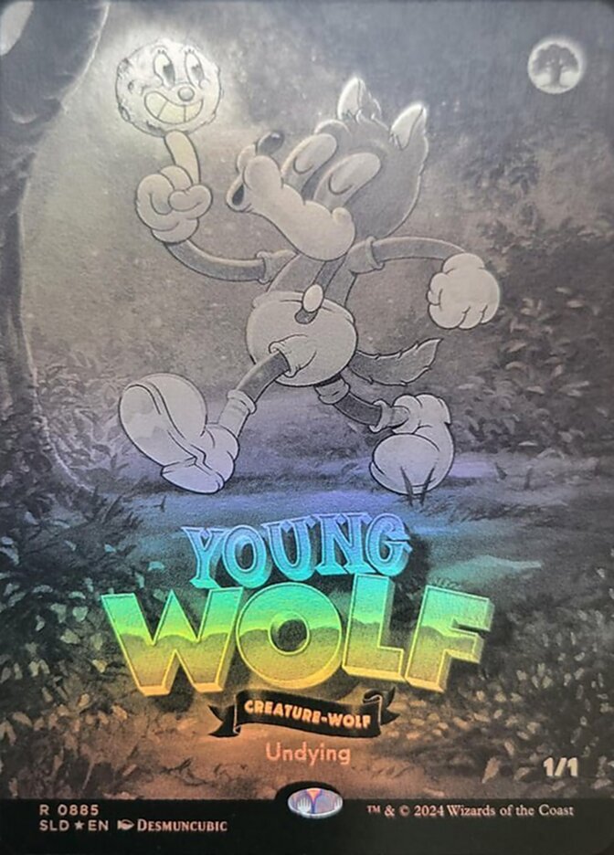 (英)【Foil】若き狼 / Young Wolf【SLD】Twisted Toons No.885