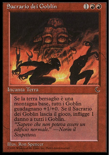 (イタリア語)Sacrario dei Goblin / Goblin Shrine【DRK】 No.068