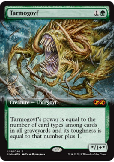 (英)【Foil】タルモゴイフ / Tarmogoyf【UMAUBT】 No.U19