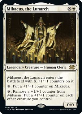 (英)月皇ミケウス / Mikaeus, the Lunarch【2X2】 No.018