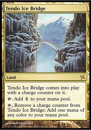 (英)【Foil】氷の橋、天戸 / Tendo Ice Bridge【BOK】 No.165