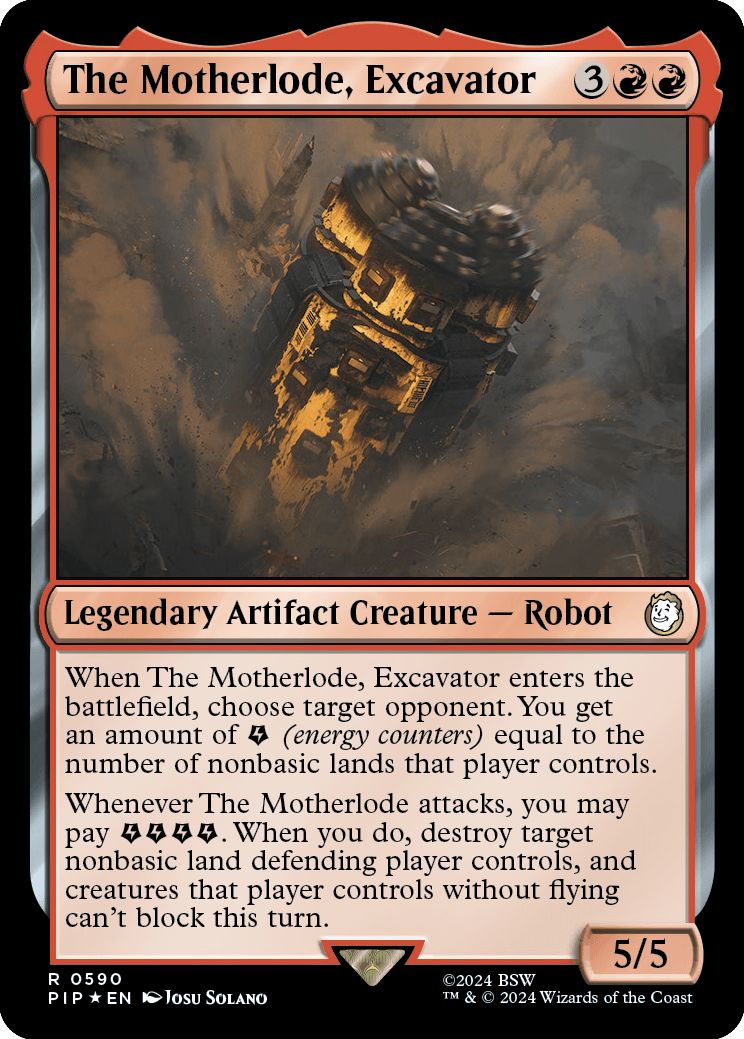 (英)【Surge-Foil】掘削機、マザーロード / The Motherlode, Excavator【PIP】 No.0590