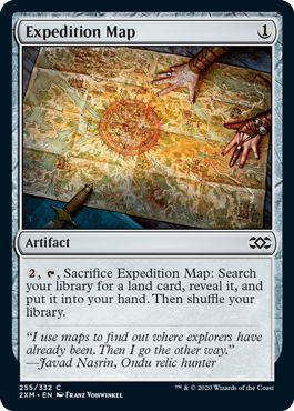 (英)【Foil】探検の地図 / Expedition Map【2XM】 No.255