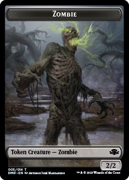 (英)ゾンビトークン / Zombie Token【DMR-TOKEN】 No.005