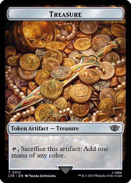 (英)宝物トークン / Treasure Token【LTR-TOKEN】 No.012