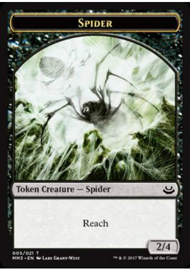 (英)蜘蛛トークン / Spider Token【MM3-TOKEN】 No.005