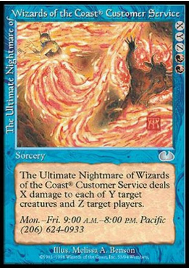(英)The Ultimate Nightmare of Wizards of the Coast Customer Service 【UGL】 No.053