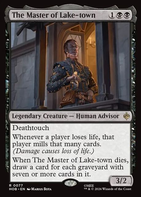 【予約商品】(英)湖の町の統領 / The Master of Lake-town【HOB】 No.077