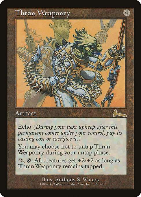 (英)【Foil】スランの武具 / Thran Weaponry【ULG】 No.135
